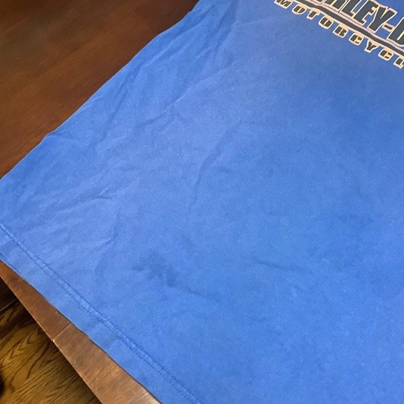 Blue Harley Davidson Las Vegas T-Shirt - Picture 5 of 5